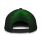 Skull Biohazard Mask Green Classic Cap For Outdoor Events Beach Travel And Relaxed Daily Style