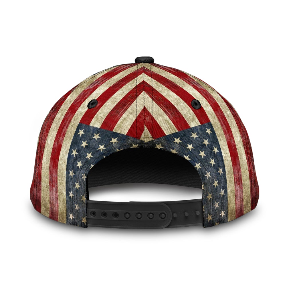 Faith Saved My Life American Flag Classic Cap For Comfortable Casual Wear Holidays And Outdoor Trips