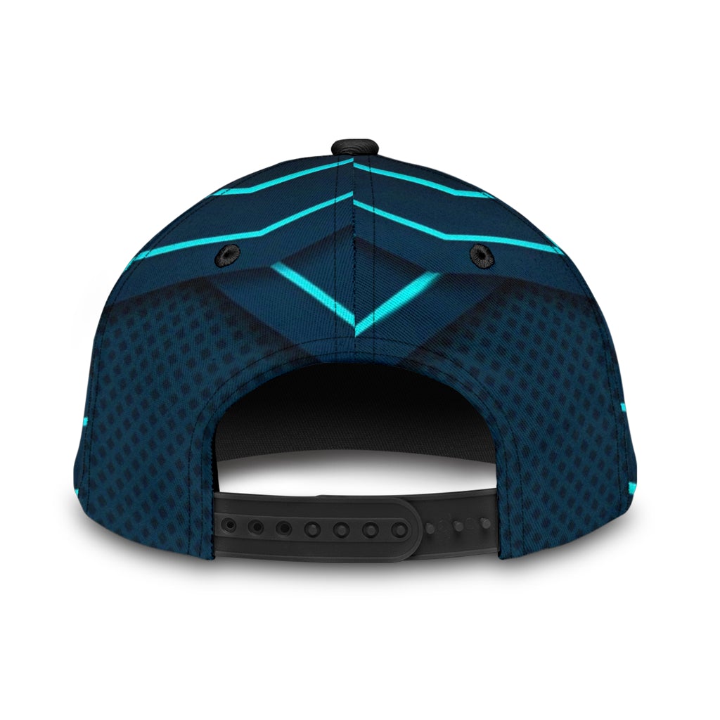 Turtle Blue Pattern Ocean Animal Classic Cap For Everyday Outfits Coastal Travel And Gift Giving