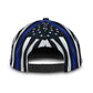 Back The Blue Crack US Flag Police Classic Cap For Relaxed Daily Style Vacations And Festival Wear