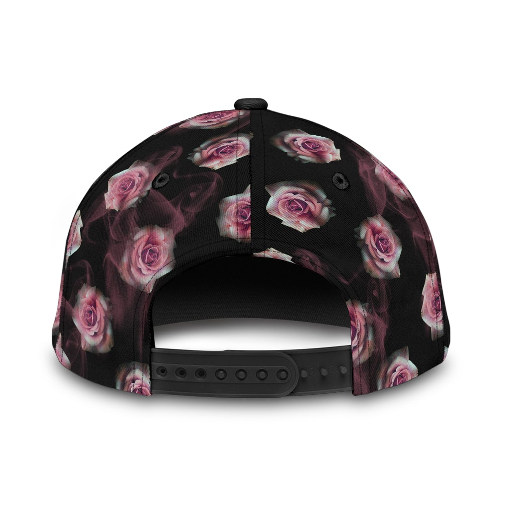Breast Cancer Rose Cross Classic Cap For Holiday Trips Daily Outfits And Thoughtful Gifting