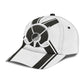 White Golf Sport Classic Cap For Festivals Travel Adventures And Casual Gift Giving