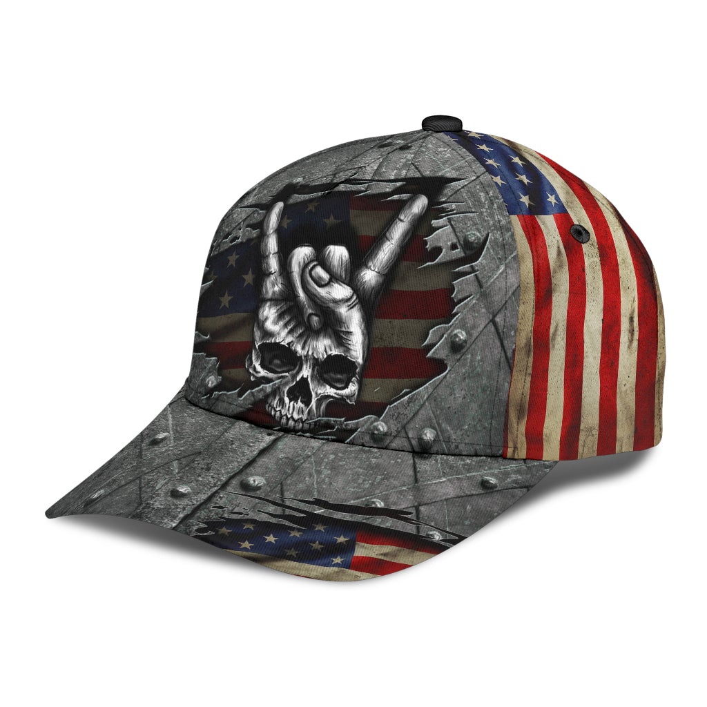 Skull Zero Care Given American Classic Cap For Relaxed Outfits Outdoor Events And Holiday Trips