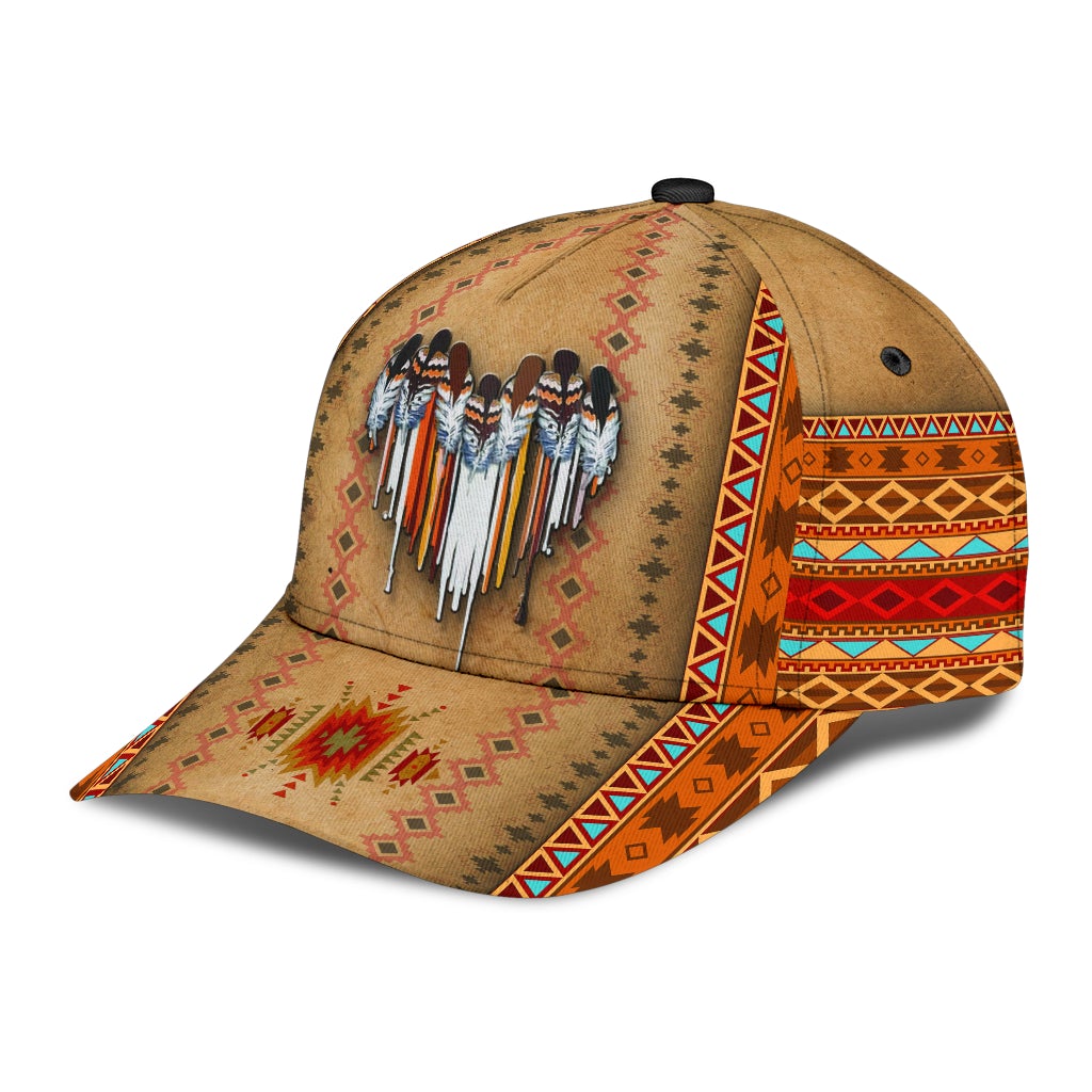 Love Native American Heritage Classic Cap For Summer Vacations Parties And Outdoor Events