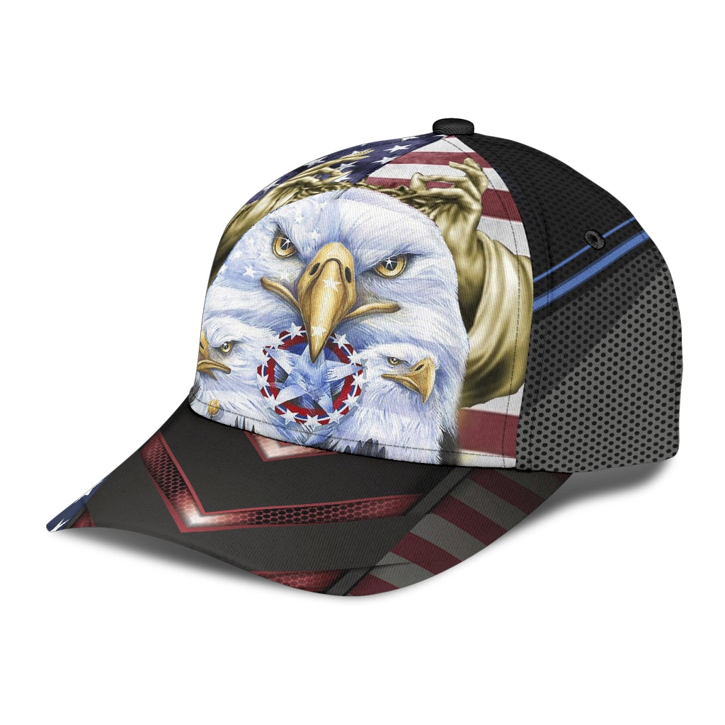 God Bless America Faith Patriot Classic Cap For Summer Vacations Parties And Outdoor Events