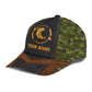 Custom Fishing Camouflage Personalized Name Classic Cap For Comfortable Daily Wear Travel And Weekend Outings