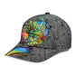 Autism Dragon Unique Awareness Classic Cap For Relaxed Daily Style Vacations And Festival Wear