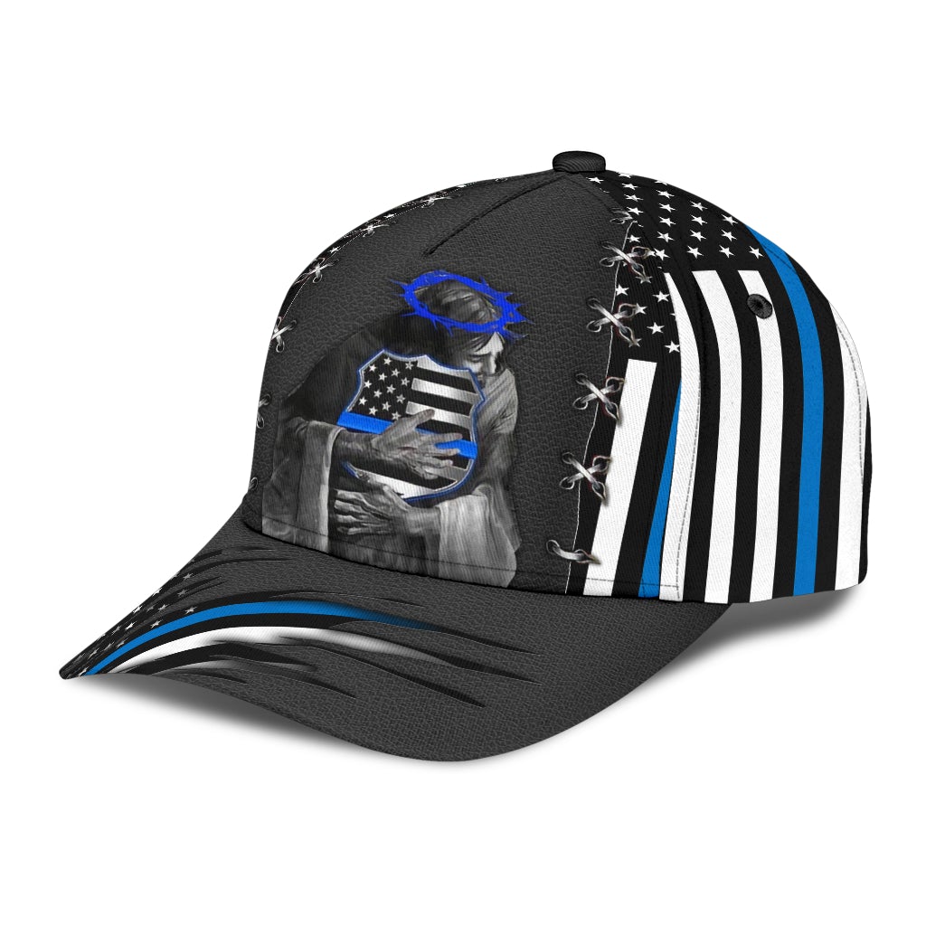 Back The Blue Faith Police Classic Cap For Festivals Holidays And Comfortable Everyday Wear
