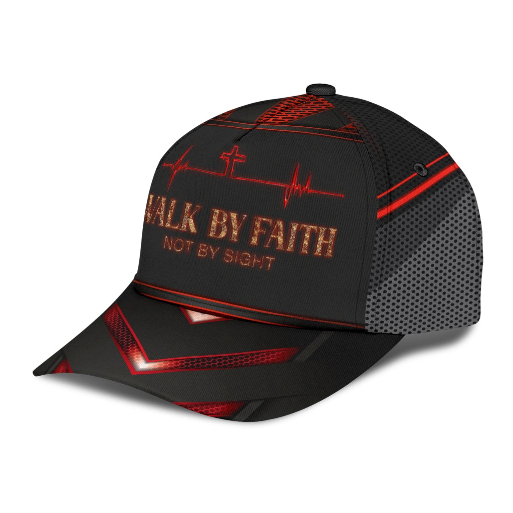 Walk By Faith Not Sight Classic Cap For Casual Travel Parties And Comfortable Outdoor Wear