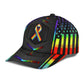 LGBT Ribbon Carbon Pride Classic Cap For Travel Holidays Parties And Relaxed Casual Styling