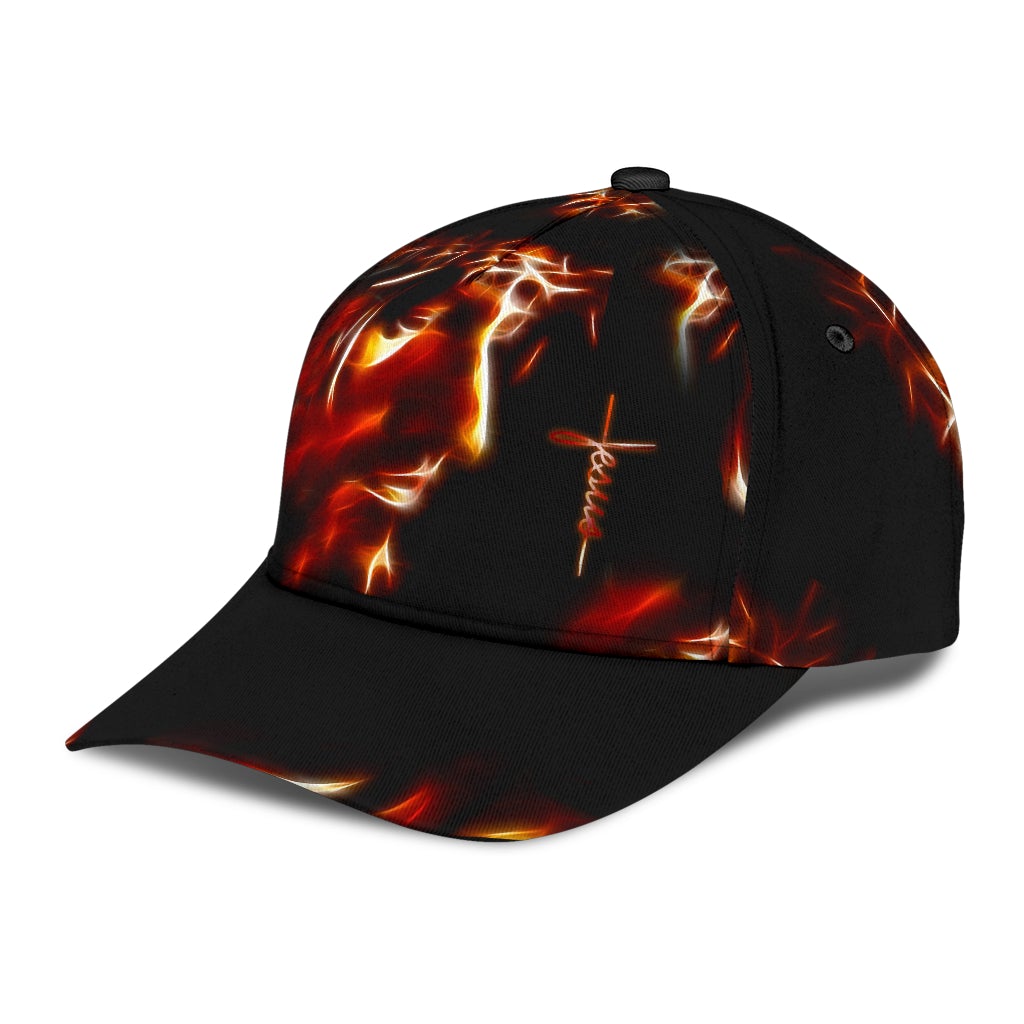 Jesus Red Light Faith Classic Cap For Casual Adventures Parties And Seasonal Styling