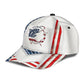 White American Fishing Outdoor Classic Cap For Seasonal Events Outdoor Trips And Everyday Comfort