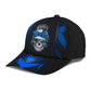Thunder Blue Skull Storm Classic Cap For Comfortable Casual Wear Holidays And Outdoor Trips