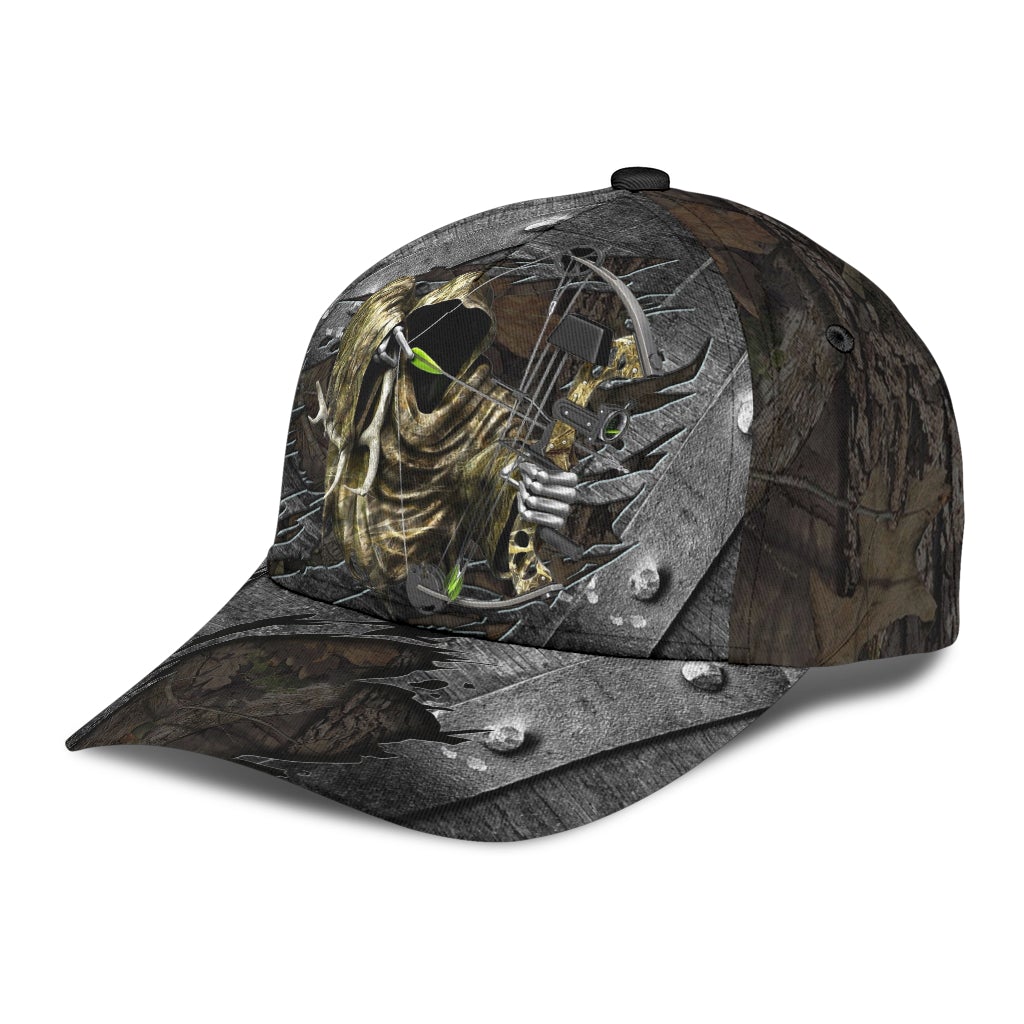 Bowhunting Camouflage Outdoor Classic Cap For Daily Styling Weekend Travel And Outdoor Activities