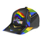 Pride Smoke Flag Fishing Classic Cap For Summer Vacations Parties And Outdoor Events