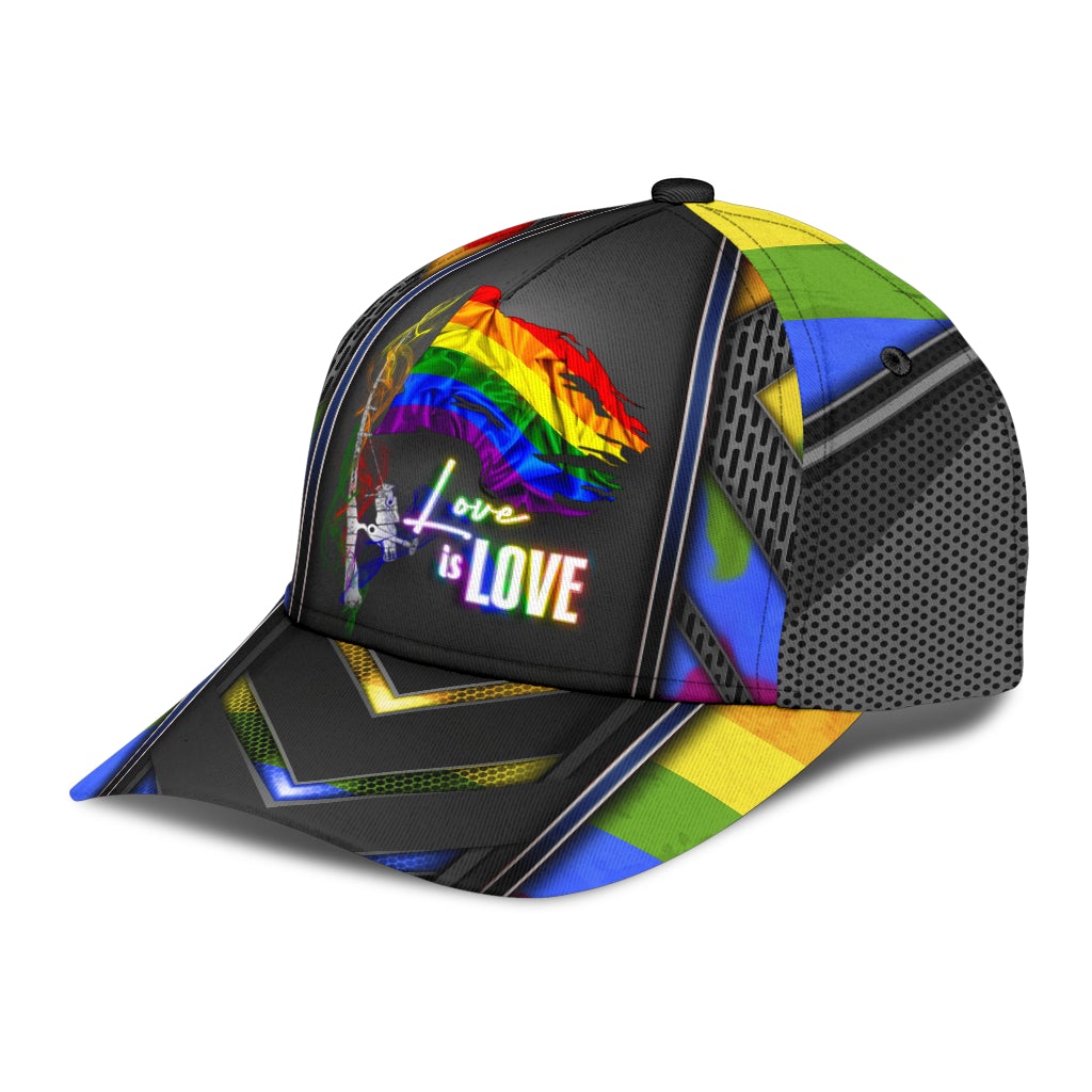 Pride Smoke Flag Fishing Classic Cap For Summer Vacations Parties And Outdoor Events