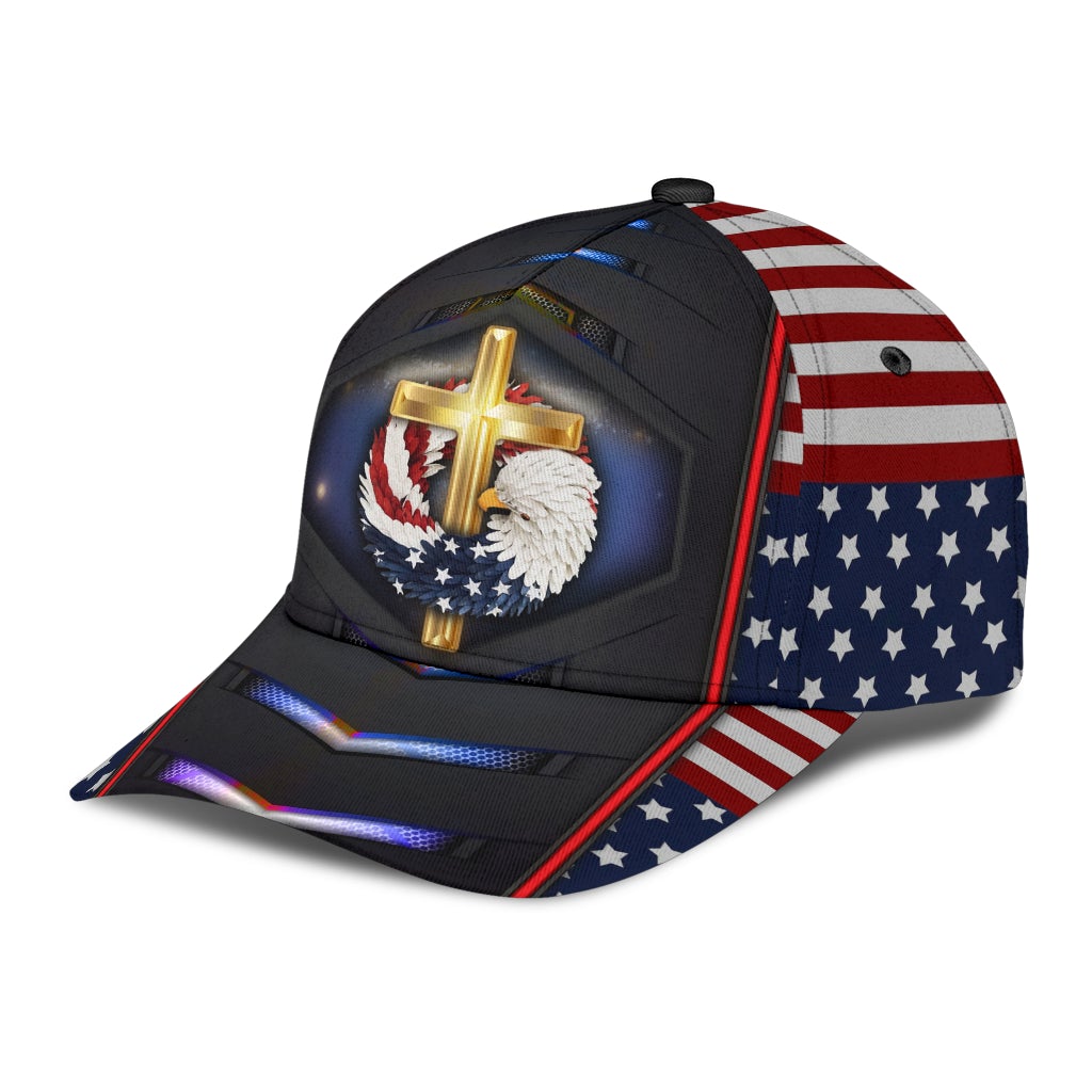 God Bless America Eagle Classic Cap For Casual Gatherings Travel And Thoughtful Gift Giving