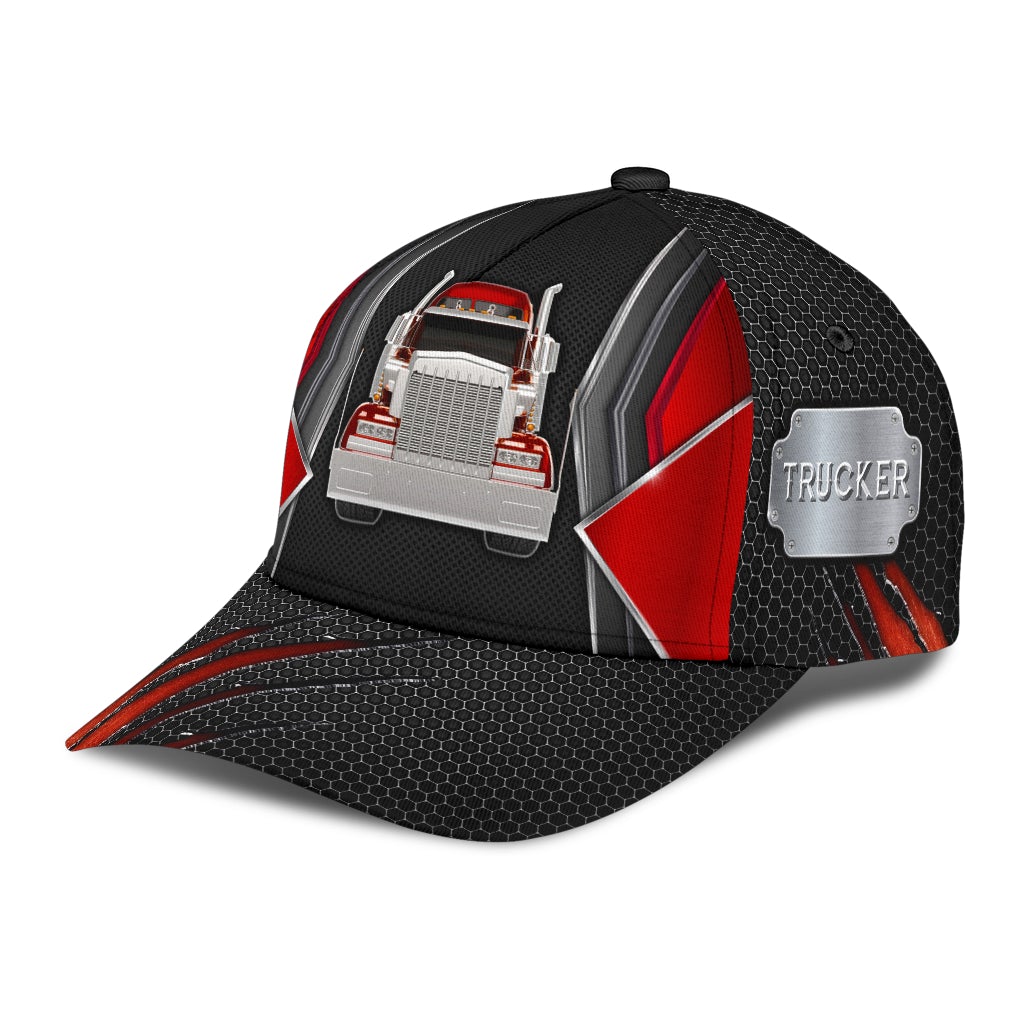 Truck Metal Industrial Classic Cap For Festivals Vacations Outdoor Fun And Daily Comfort