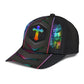 Faith Cross Metal Tear Classic Cap For Comfortable Daily Wear Travel And Weekend Outings