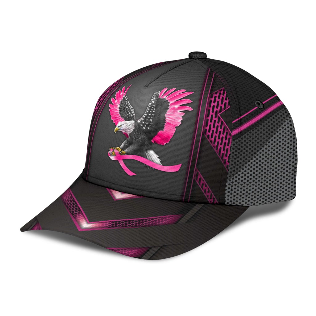 Breast Cancer Strong Support Classic Cap For Outdoor Travel Festivals And Relaxed Everyday Wear