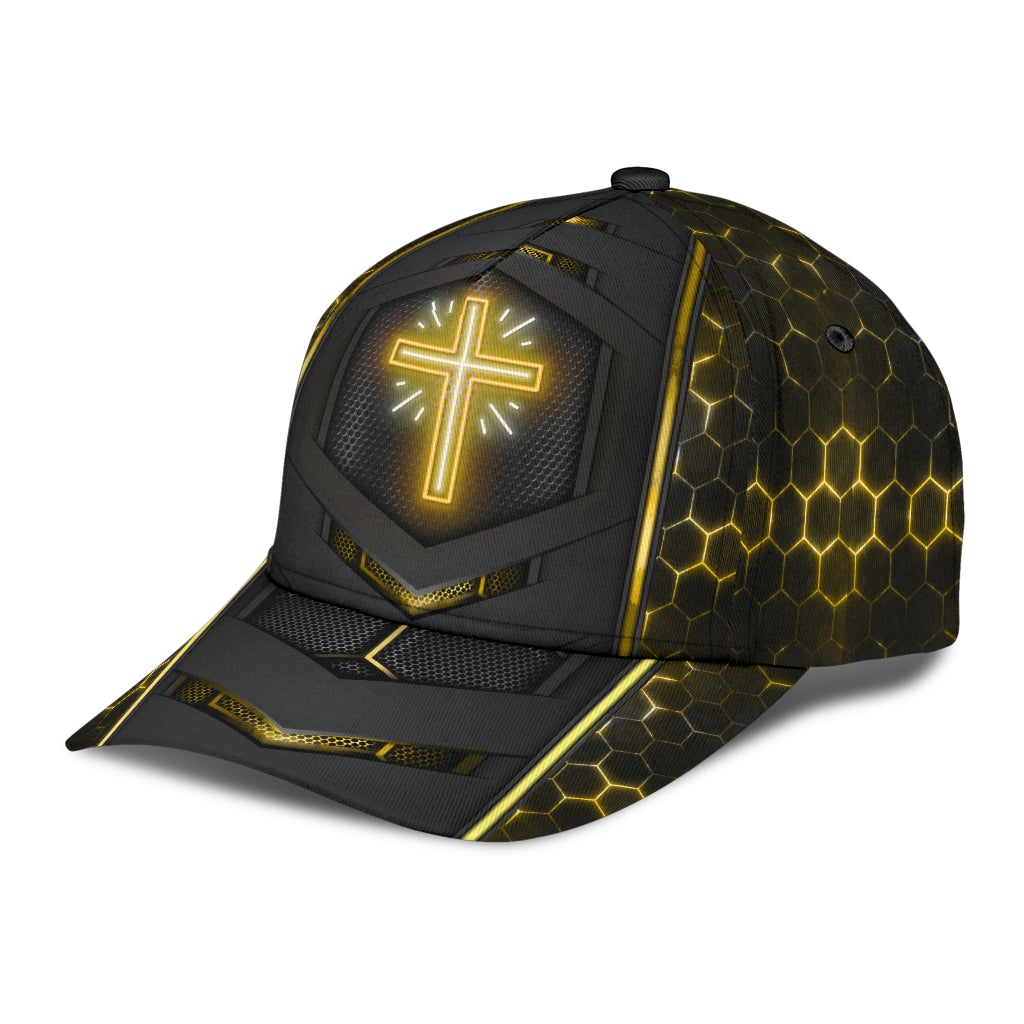 Jesus Neon Sign Faith Glow Classic Cap For Casual Gatherings Travel And Thoughtful Gift Giving