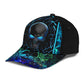 Neon Texture Skull Modern Classic Cap For Vacation Style Outdoor Activities And Daily Comfort