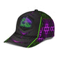 Dragon Neon Fantasy Glow Classic Cap For Casual Styling Holiday Travel And Weekend Adventures