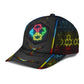 Autism Neon Flag Carbon Classic Cap For Daily Styling Weekend Travel And Outdoor Activities