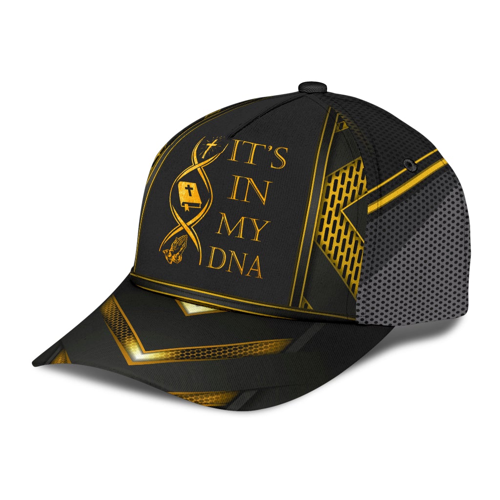 Faith Is In My Dna Classic Cap For Summer Outings Festivals And Relaxed Daily Wear
