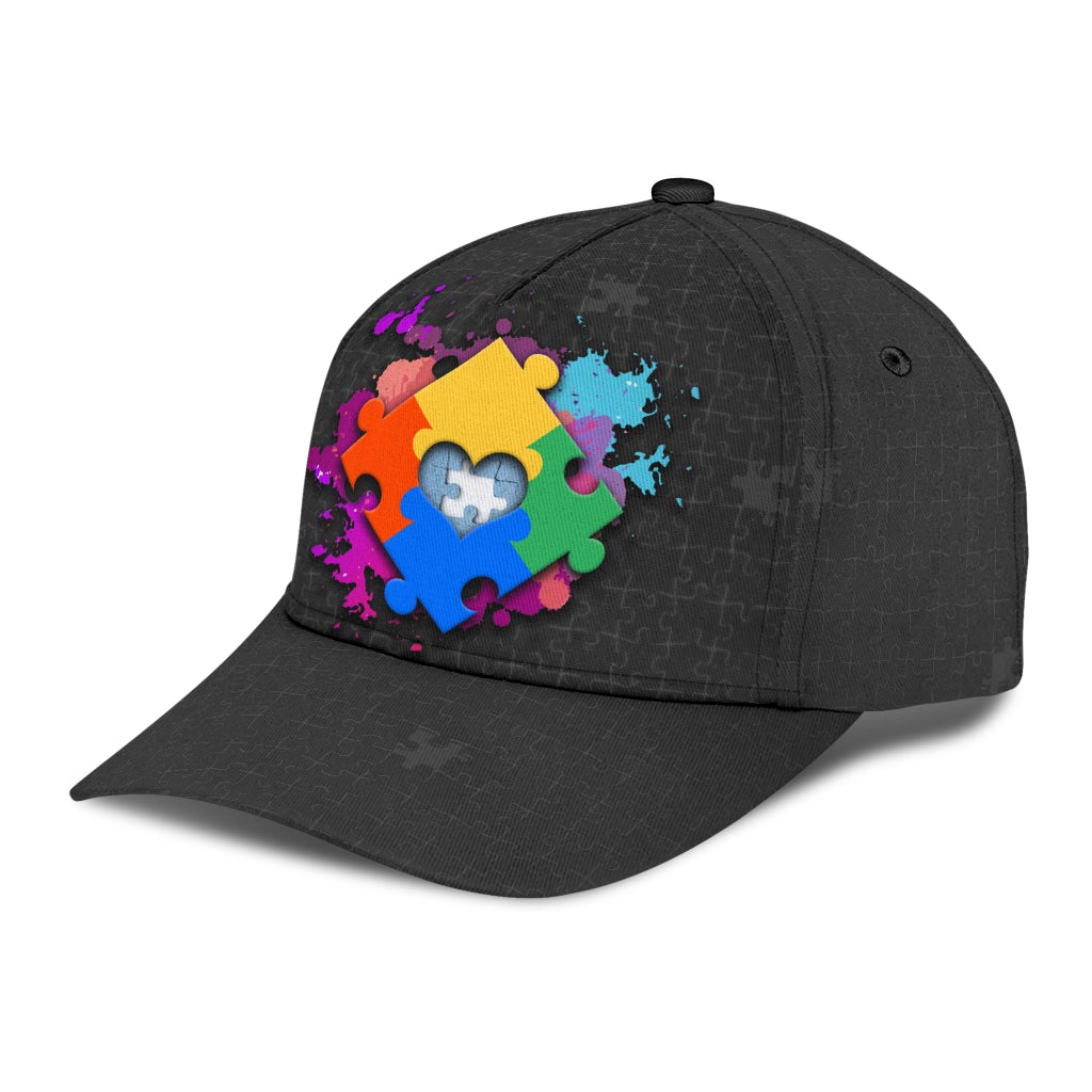 Autism Be Kind Awareness Support Classic Cap For Outdoor Events Beach Travel And Relaxed Daily Style