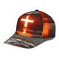 Walk By Faith Message Classic Cap For Travel Adventures Weekend Wear And Casual Style