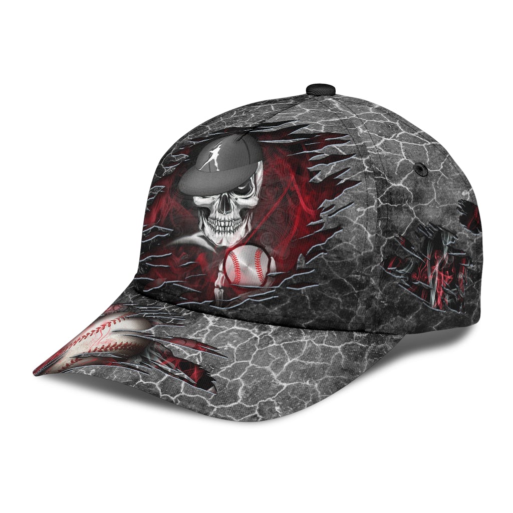 Baseball Skull Sport Wear Classic Cap For Travel Holidays Parties And Relaxed Casual Styling