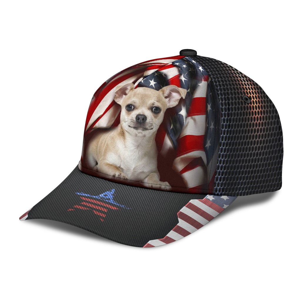 American Chihuahua Cute Dog Classic Cap For Daily Outfits Festivals And Thoughtful Gift Giving