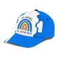 Blue Autism April Awareness Classic Cap For Summer Vacations Parties And Outdoor Events