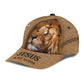 Believe In Faith Lion Classic Cap For Outdoor Events Beach Travel And Relaxed Daily Style