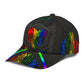 LGBT Skull Love Pride Classic Cap For Casual Styling Holiday Travel And Weekend Adventures