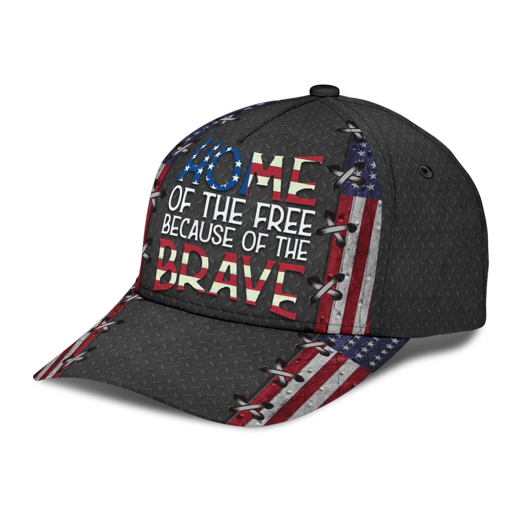 American Home Of The Free Classic Cap For Travel Adventures Weekend Wear And Casual Style