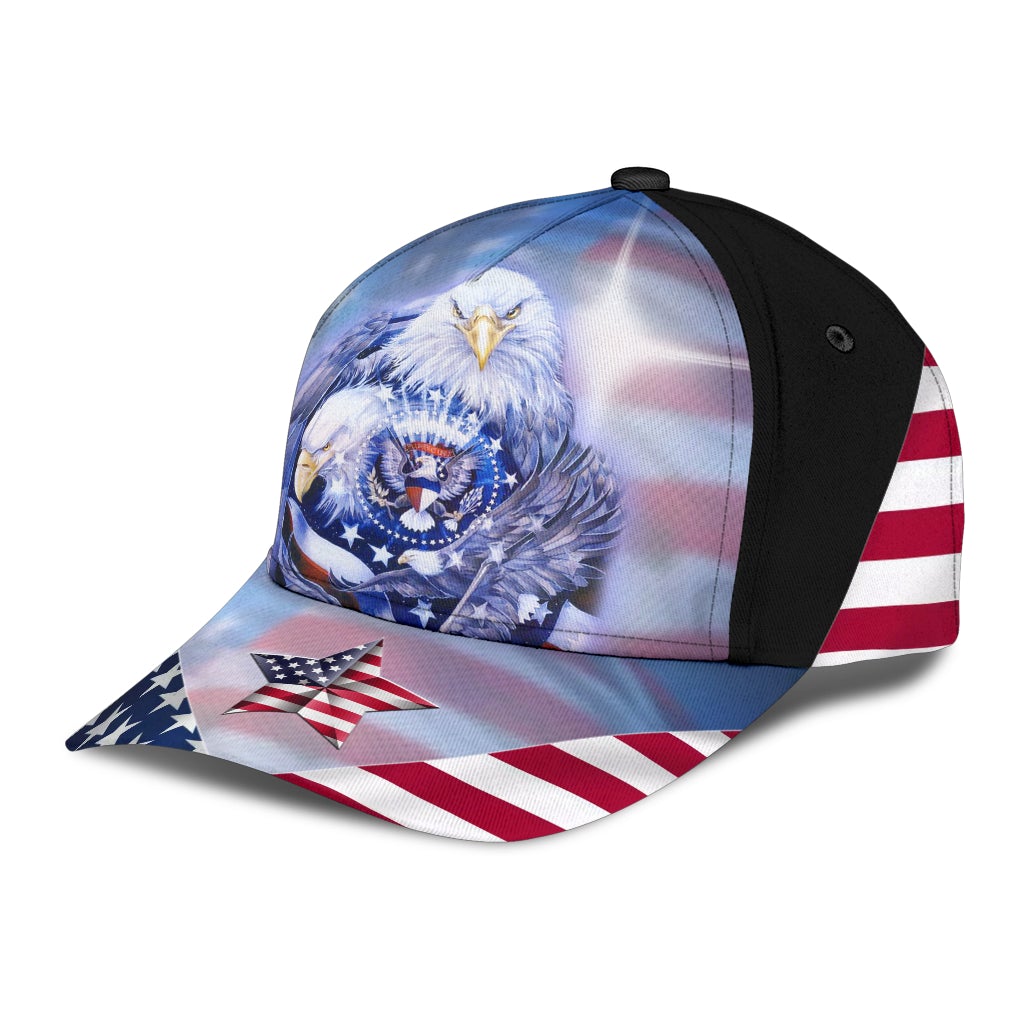 Faith Fear Jesus Motivation Eagle Love American Classic Cap For Comfortable Daily Wear Travel And Weekend Outings
