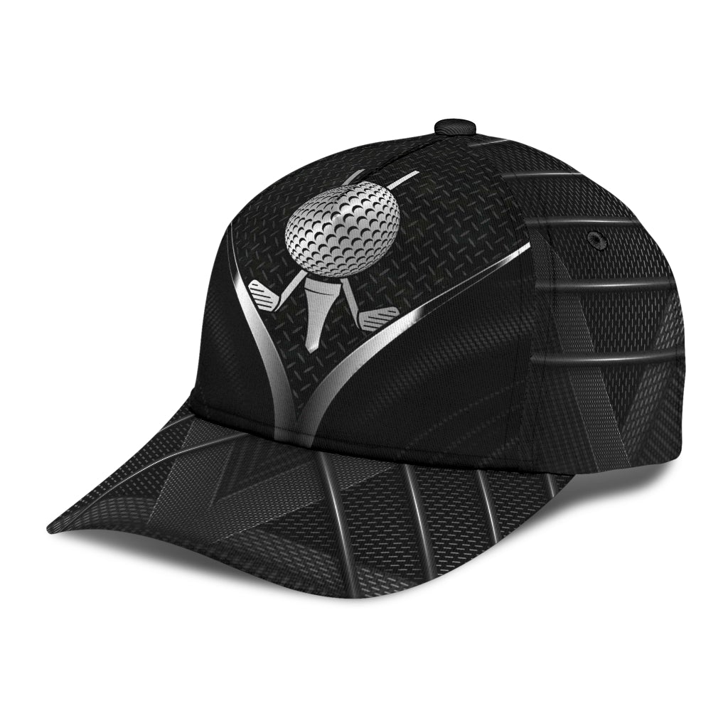 Golf Carbon Sport Classic Cap For Vacations Festivals Parties And Everyday Outfits