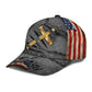Faith Crack American Flag Classic Cap For Daily Outfits Festivals And Thoughtful Gift Giving