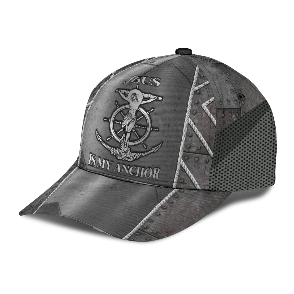Faith Is My Anchor Classic Cap For Holiday Adventures Parties And Comfortable Styling