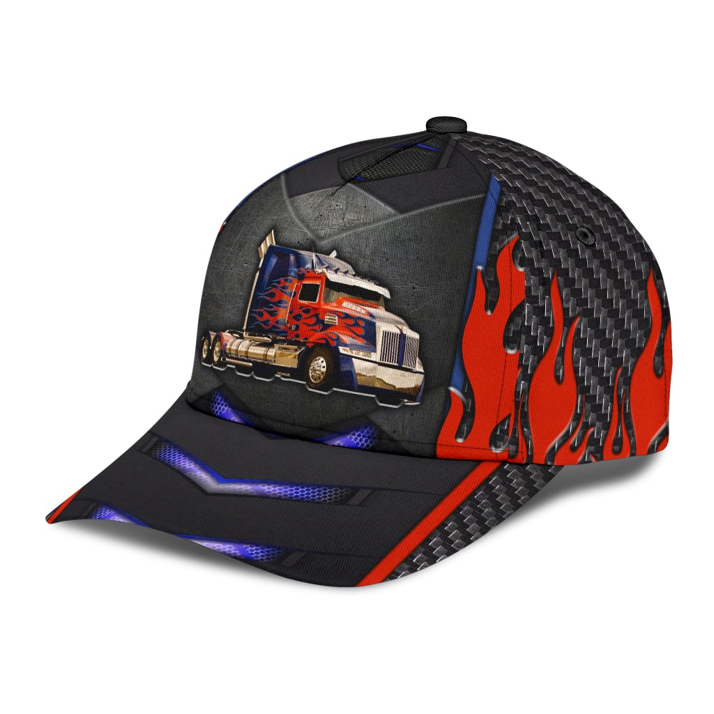 Cool Truck Driver Lifestyle Road Life Classic Cap For Seasonal Outings Outdoor Adventures And Daily Wear