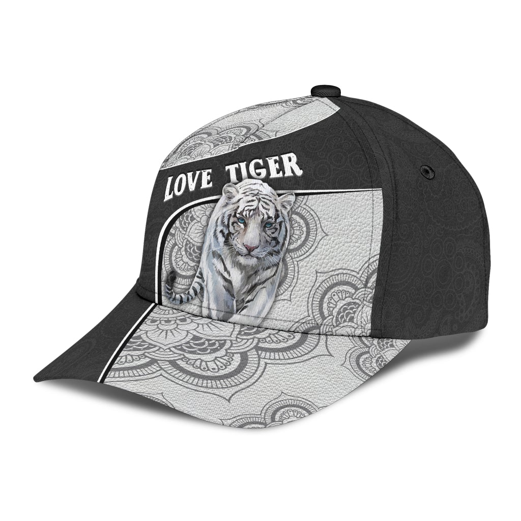 Love Tiger Wild Animal Classic Cap For Outdoor Events Beach Travel And Relaxed Daily Style