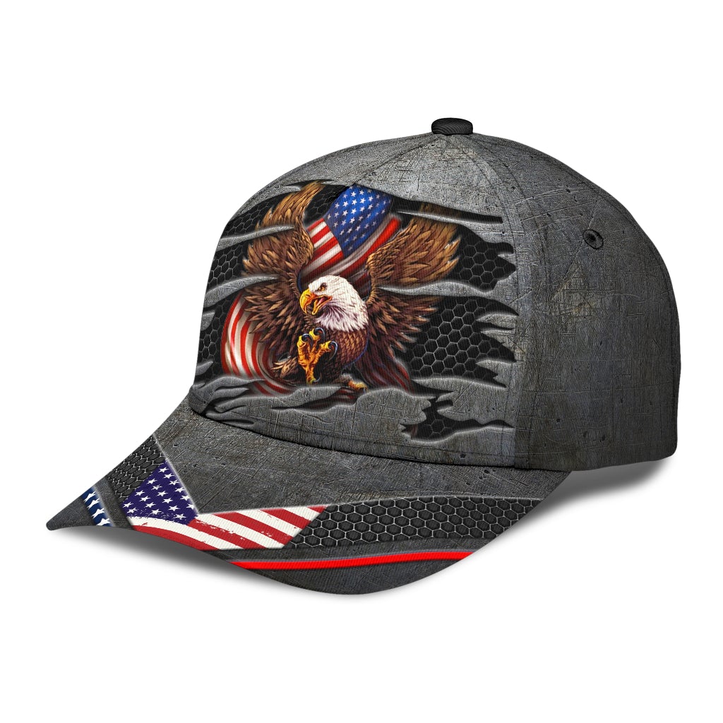 Crack Eagle American Classic Cap For Seasonal Events Outdoor Trips And Everyday Comfort