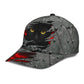Mystery Black Cat Dark Classic Cap For Beach Outings Holidays And Thoughtful Everyday Style