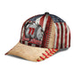Custom Baseball Crack US Flag Classic Cap For Comfortable Daily Wear Travel And Weekend Outings