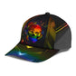 LGBT Skull Rose Pride Art Classic Cap For Comfortable Casual Wear Holidays And Outdoor Trips