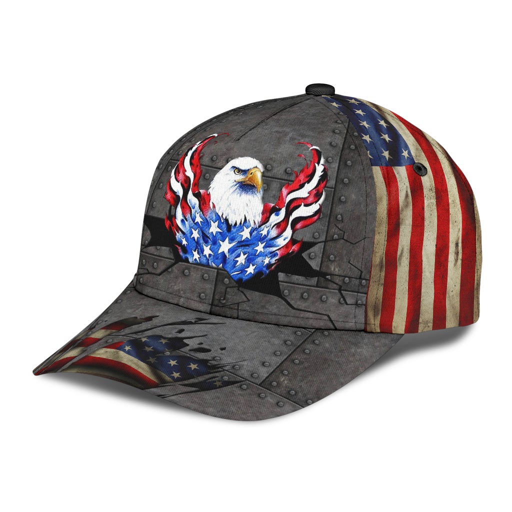 Crack American Eagle Classic Cap For Outdoor Events Beach Travel And Relaxed Daily Style