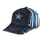 Blue Star Flag Police Support Classic Cap For Daily Comfort Outdoor Fun And Weekend Vacations