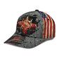 Faith Saved My Life Crack American Flag Classic Cap For Weekend Travel Outdoor Events And Casual Outfits